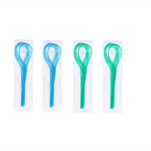 Enfileur <span class=keywords><strong>dentaire</strong></span> fabriqué en matériau de qualité alimentaire pour le nettoyage des dents et des accolades Bridges Implants Appareils orthodontiques - Product Image 1