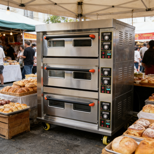 <span class=keywords><strong>Four</strong></span> <span class=keywords><strong>à</strong></span> pâtisserie électrique robuste de 324 L avec minuterie de 0 <span class=keywords><strong>à</strong></span> 99 minutes 400 ° <span class=keywords><strong>Four</strong></span> <span class=keywords><strong>à</strong></span> <span class=keywords><strong>pizza</strong></span> en acier inoxydable pour restaurant - Product Image 1