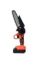 Mini-tronçonneuse électrique sans fil DIY 600W, lame de 185 mm, outil de coupe et d'élagage du bois à une main pour le jardinage, OEM