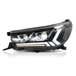 Fari LED con Indicatori di Direzione Sequenziali, <span class=keywords><strong>Accessori</strong></span> per Luci <span class=keywords><strong>Auto</strong></span> 2015-2019 per TOYOTA HILUX/REVO/ROCCO - Product Image 2