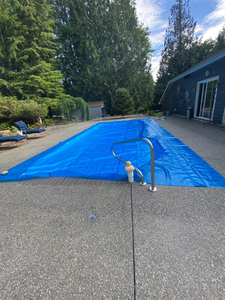 Couverture solaire pour piscine à bulles en PE, couverture solaire thermorégulatrice, fabrication extrudée, service de découpe - Product Image 4