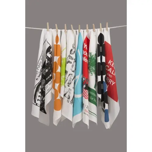 wholesale cotton digital printing kitchen tea towel