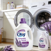 Lessive liquide parfum lavande en gros pour usine, nettoyage efficace en machine, savon liquide pour lessive