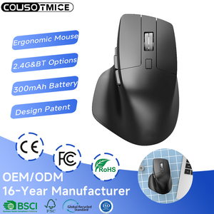 <span class=keywords><strong>Souris</strong></span> d'Ordinateur <span class=keywords><strong>Sans</strong></span> <span class=keywords><strong>Fil</strong></span> Silencieuse 2.4GHz Certifiée CE ROHS, Ergonomique, Grande Vente, pour PC Portable et Ordinateur de Bureau - Product Image 1