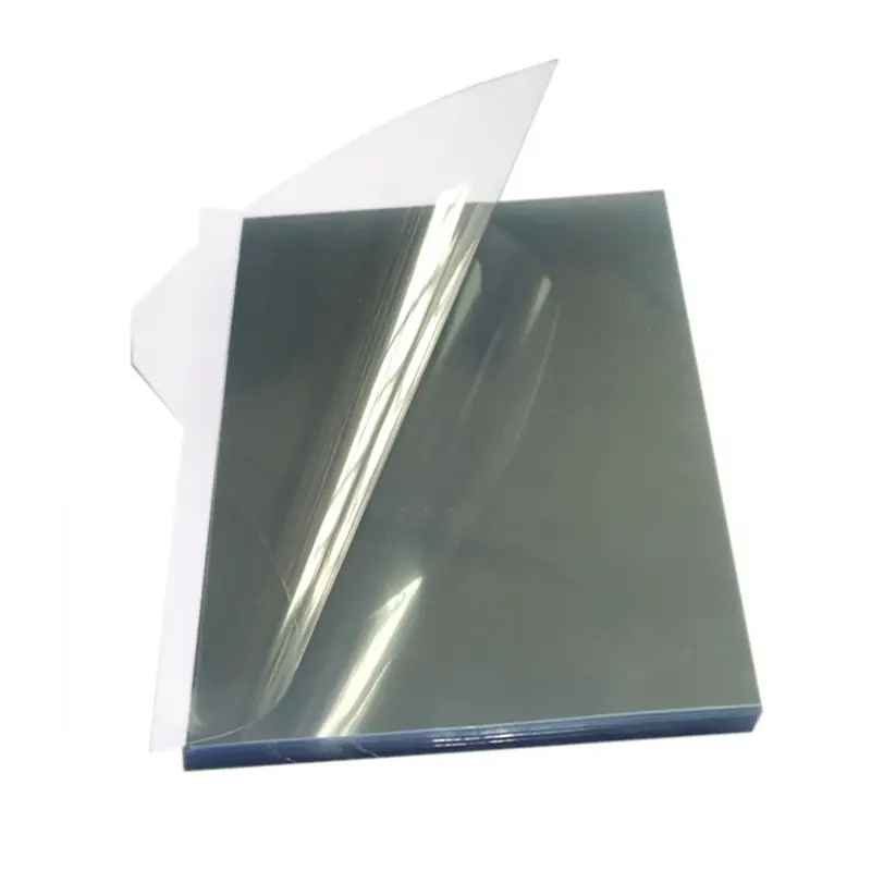 غلاف NINGBO BASY الشفاف من البولي فينيل كلورايد حجم a3 a4 a5 غلاف صلب شفاف بلاستيك مطفي