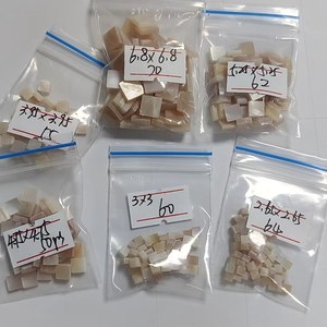 Venta al por Mayor de Fábrica, Láminas Cuadradas de Nácar Natural Rosa, Rebanadas para la Fabricación de Joyas - Product Image 2