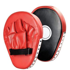 Target Tangan Melengkung Bahan PU untuk Tinju Taekwondo Sanda Dewasa & Anak, Penggunaan di Rumah, Perlengkapan Pelindung Latihan Profesional - Product Image 1