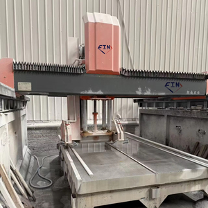 Đôi lưỡi tự động <span class=keywords><strong>CNC</strong></span> <span class=keywords><strong>Granite</strong></span> cầu hồ sơ máy cắt cho tuyến tính khắc - Product Image 2