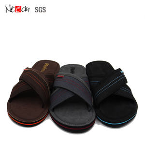 Popolare EVA Suola Cinghie degli uomini di Vibrazione di Cadute di Pantofole - Product Image 1