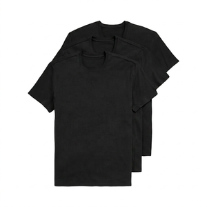 T-shirt décontracté pour homme en jersey de coton doux, imprimé au laser, respirant, léger, à manches courtes, pour l'été, usage quotidien, vente en gros - Product Image 1