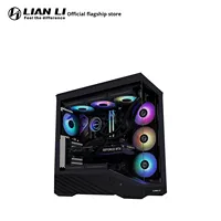 Ordinateur de bureau haut de gamme avec châssis personnalisé Lianli, série Vector V100, ATX, prend en charge le châssis d'ordinateur de tour complète