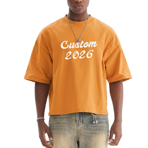 T-Shirt Formale da Uomo a Maniche Corte con Collo Rotondo in Maglia Tinta Unita, Ecologica <span class=keywords><strong>per</strong></span> Uso Quotidiano <span class=keywords><strong>per</strong></span> <span class=keywords><strong>Giovani</strong></span> - Product Image 4