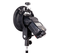 Support de poignée pour flash Speedlite de type S avec adaptateur de monture à baïonnette Bowens/Elinchrom pour photographie en studio et en extérieur avec parapluie