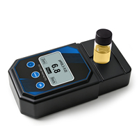 Colorimètre portable 3-en-1 pour tester le pH, le chlore libre et le chlore total, détecteur de qualité de l'eau