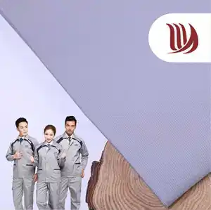 Chinese suppliers stock lot woven anti-Tear T/C 65/35 240gsm twill fabric for workwear uniforms