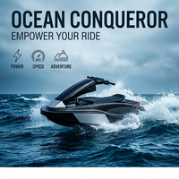 Planche de surf électrique la plus vendue en composite de carbone, embarcation aquatique, bateau rapide personnel, scooter des mers