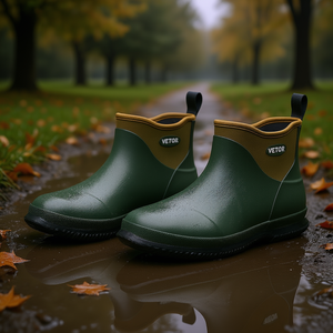 Botas de Lluvia Impermeables para Mujer Vevor, Suela de Goma de Neopreno, Talla 10 US, Punta Redonda, para Todas las Estaciones - Product Image 2