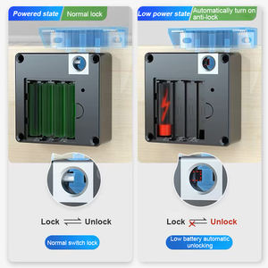 Tt app מגירה חכמה חבויה חדר כושר הלבשה אלקטרונית בלתי נראה מנעול מגנטי עבור ארון עץ עם כרטיס ic - Product Image 3