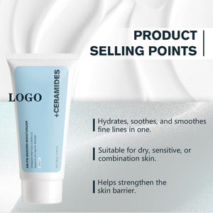 Crema Facial Moderna de Marca Privada <span class=keywords><strong>AM</strong></span>/<span class=keywords><strong>PM</strong></span> con Péptidos y Ceramidas, Hidratación Profunda y Nutrición, Humectante para el Cuidado Facial que Brinda una Piel Radiante - Product Image 6