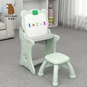 Art Easel For Kids 2 In 1 Drawing White Board Multifunctional Learning Table For Kids