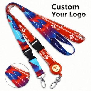 Lanyard Personalizado de Poliéster Blanco para Sublimación al por Mayor con Impresión de Serigrafía - Product Image 6