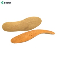 Respirant ergonomique TPU soutien de la voûte plantaire en cuir de porc véritable Pp Shell chaussures orthopédiques semelles