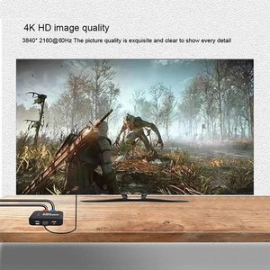 Commutateur KVM HDMI HD Xput, double port HDMI, câble HDMI, commutateur KVM 2x1 USB HDMI 4K 60Hz - Product Image 6