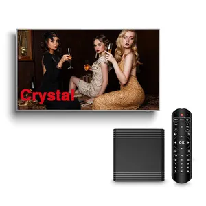 Crystal Box World kostenloser Test 4K Live Code Wiederverkäufer Panel M3U Smart TV Android Box Europa iptv