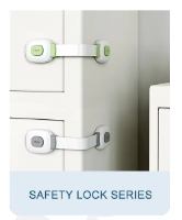 3pcs Loquets d'armoire à l'épreuve des bébés Serrures de tiroir de sécurité pour enfants réglables Protection sans perçage pour porte et armoire