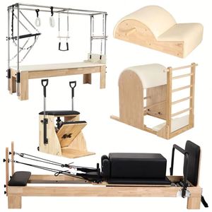 Wholesale Yoga Pilates Equipment Set Reformer <b>Machine</b> <b>Stretch</b> Your Back Gym Home - Product Image 1