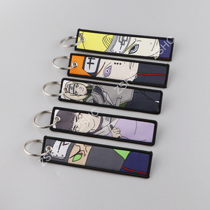 Móc khóa Anime chất lượng cao 2000+ mẫu, bán sỉ, móc khóa Nar-uto có sẵn, hỗ trợ làm móc khóa dệt tùy chỉnh in logo - Product Image 3