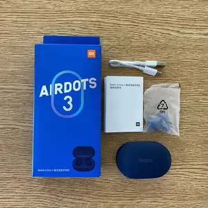 Tai Nghe Xiaomi Redmi AirDots 3, Tai Nghe Không Dây Chân Thực Màu Xanh Lam Âm Thanh Nổi Thích Ứng AptX Kèm Mic Rảnh Tay Tai Nghe TWS