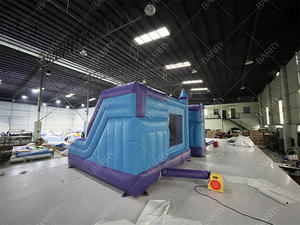En gros pas cher Chine enfant utiliser PVC grand château gonflable extérieur de saut de rebond enfants toboggan combo adulte château gonflable - Product Image 6