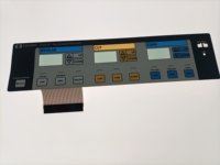 Layanan OEM pabrikan Tiongkok Panel kontrol PCBA kubah logam taktil kustom untuk peralatan rumah lapisan Keypad