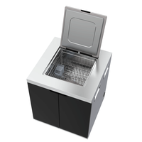 Opération facile intégrée dans la cuisine fruits légumes lave-vaisselle portable automatique lave-vaisselle