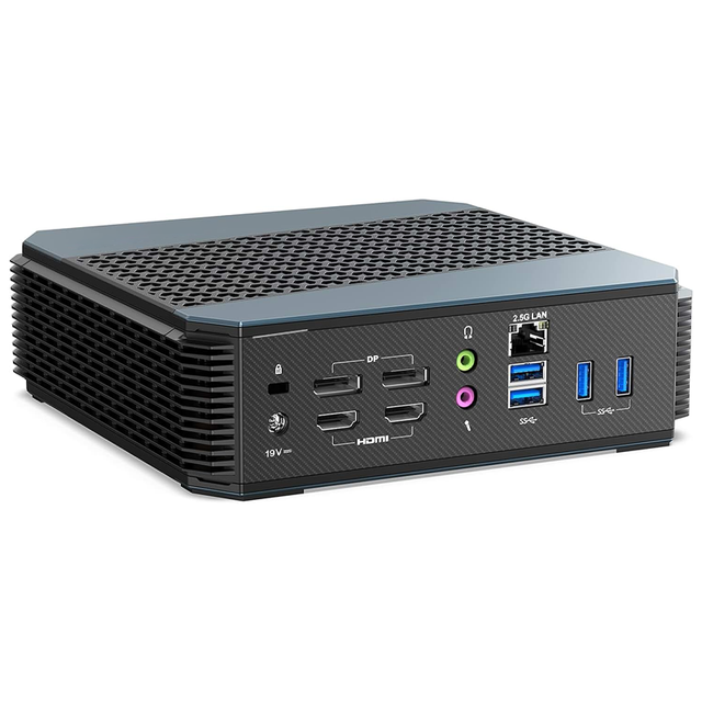 High-Performance Mini PC Small Desktop, Business or Gaming Use, USB Type-C, Audio Ports, Micro ATX ITX, SPCC Steel Case