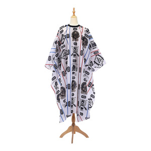 Capa de Peluquería Wanmei con Estampado Retro para Adultos, Antiadherente, para Uso en Salón de Belleza y en Casa - Product Image 5