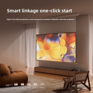 Pantalla de Proyección XGIMI de 100 Pulgadas, Smart Photon Curtain 16:9, para Cine en Casa, ALR Blanco Mate, Inicio con un Clic, Montaje en Pared, Apta para Mascotas, 1 Año de Garantía - Product Image 4