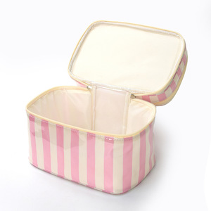 Double Layer Leopard Print Zipper Closure Cosmetic Bag Large Capacity Waterproof <b>Travel</b> Storage <b>Case</b> for Daily Use Unisex - Product Image 4