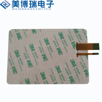 Interrupteur à membrane tactile personnalisé en forme de queue de FPC, étanche IP67, respectueux de l'environnement, pour équipement d'automatisation industrielle