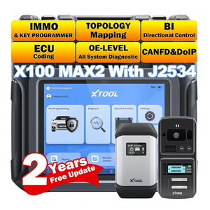 XTOOL Anahtar Programlayıcı X100 MAX2 Araba Çilingir Aracı Tüm Anahtarlar Kayıp J2534 Ecm Programlama Araba İmmobilizeri KC501 ile Araçlar için - Product Image 1