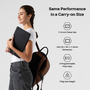 HUION KAMVAS Kamvas 12 11,6 дюймов 8192 уровней цифровой графики чертеж планшетный монитор - Product Image 5