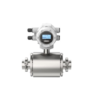 Medidor de Flujo Digital LCD RKS de Alta Presión, de Acero Inoxidable, con Abrazadera Triple, Certificado ATEX, para Medios como Agua, Gas, Aire y Aceite - Product Image 1