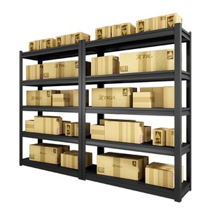 5-lớp thép lưu trữ giá có thể điều chỉnh Kệ nhiệm vụ ánh sáng hiển thị đứng cho hộ gia đình nhà bếp kho lưu trữ Kệ - Product Image 3