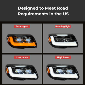 HOSI Mise à niveau vers des phares LED complets avec fonction dynamique pour Toyota <span class=keywords><strong>4Runner</strong></span> 2006-2009, ensemble de phares LED 312-1176L-UCN9 - Product Image 2