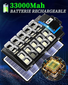 ไฟถนนโซลาร์เซลล์ขายส่ง กำลังไฟ 800W 1000W 1200W 2000W สำหรับภายนอกอาคาร กันน้ำ IP67 แบบรวมหลอด LED - Product Image 4