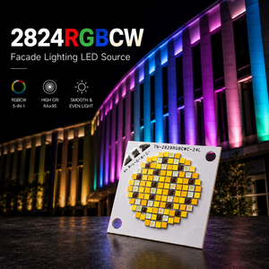 Fabrication professionnelle de puces LED COB RGBW 300-350W 2824 36V CRI95 haute densité pour l'éclairage architectural, paysager et d'église - Product Image 1