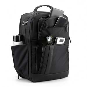 Sac à dos pour ordinateur portable avec port USB, multi-poches, imperméable, en Oxford, pour les voyages d'affaires, la mode, la conception de logo personnalisé, vente en gros - Product Image 1