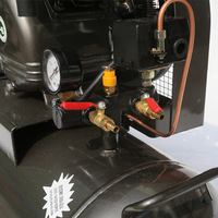 Compresseur d'air à courroie double, dispositif portable, 170L, 380V, 5.5 kW, nouveau