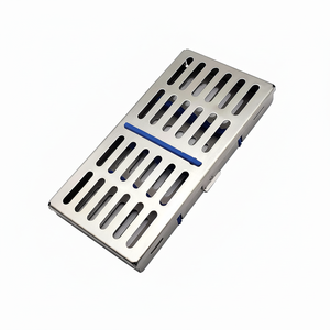 Plateau de stérilisation en autoclave Conteneur de stérilisation Équipement dentaire chirurgical Plateau de cassette de stérilisation - Product Image 1